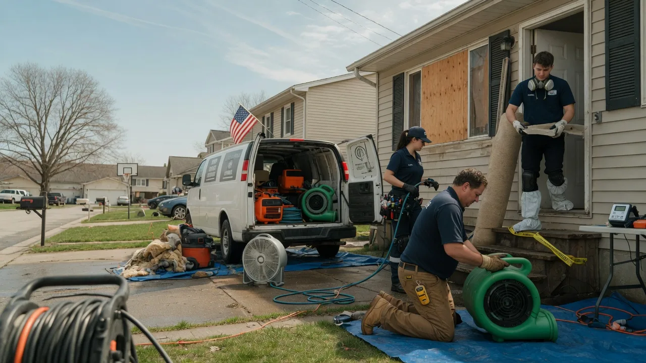 Water Damage Restoration in Westmoreland, KS near me